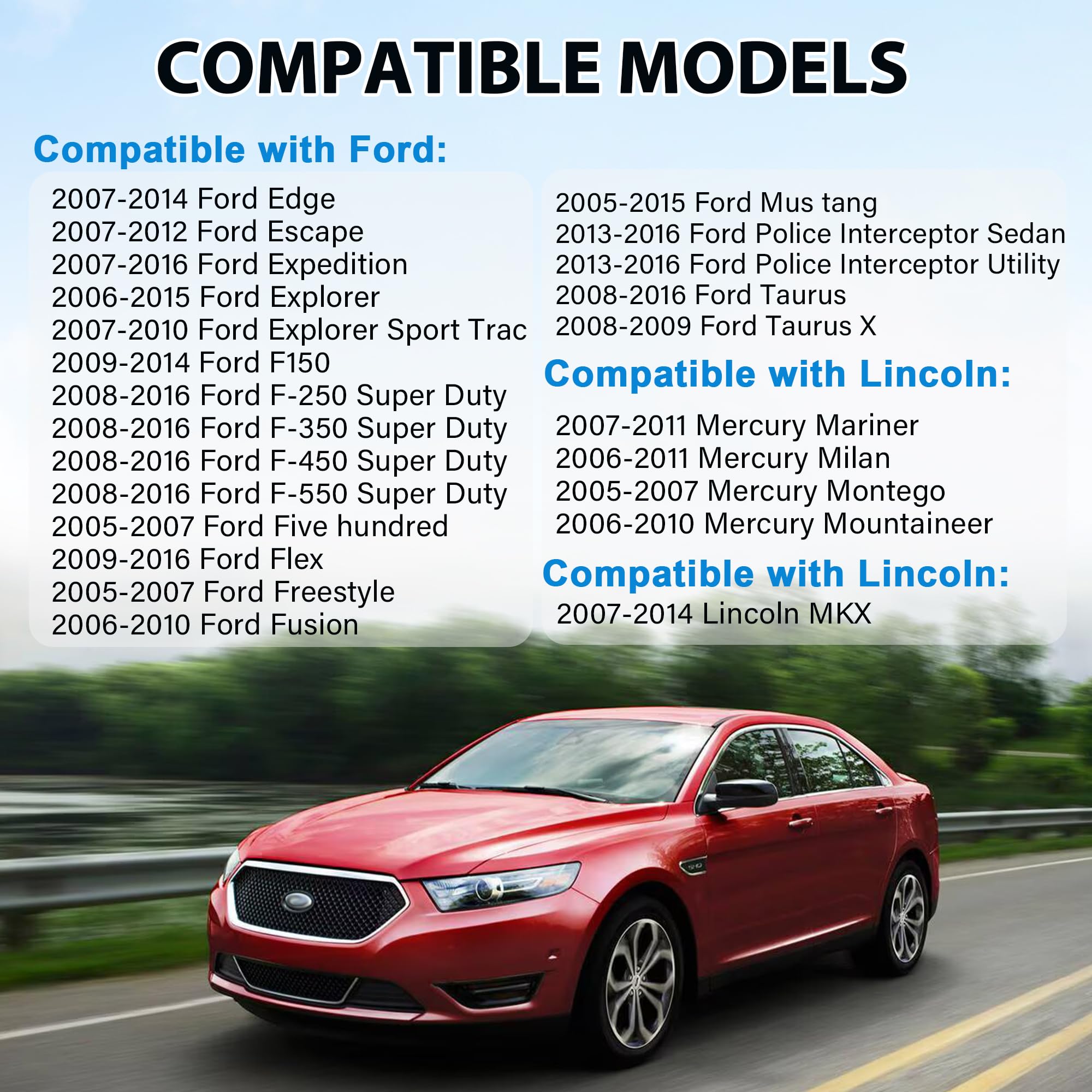 6-Way Power Seat Switch Driver Side Passenger Side Compatible with Ford Lincoln Mercury Replacement for 9L3Z-14A701-A 5F9Z-14A701-AA PSW5 - Image 4