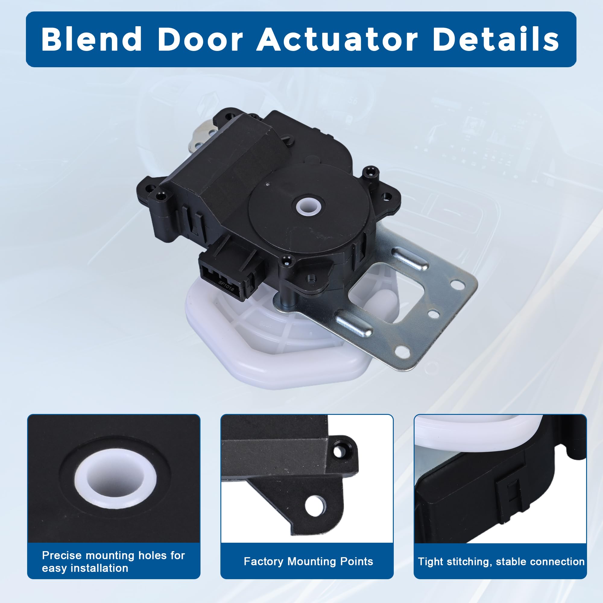 79140-SNA-A01 Blend Door Actuator for Honda Civic 2006-2011 HVAC Main Mode Replacement 604-879 - Image 3