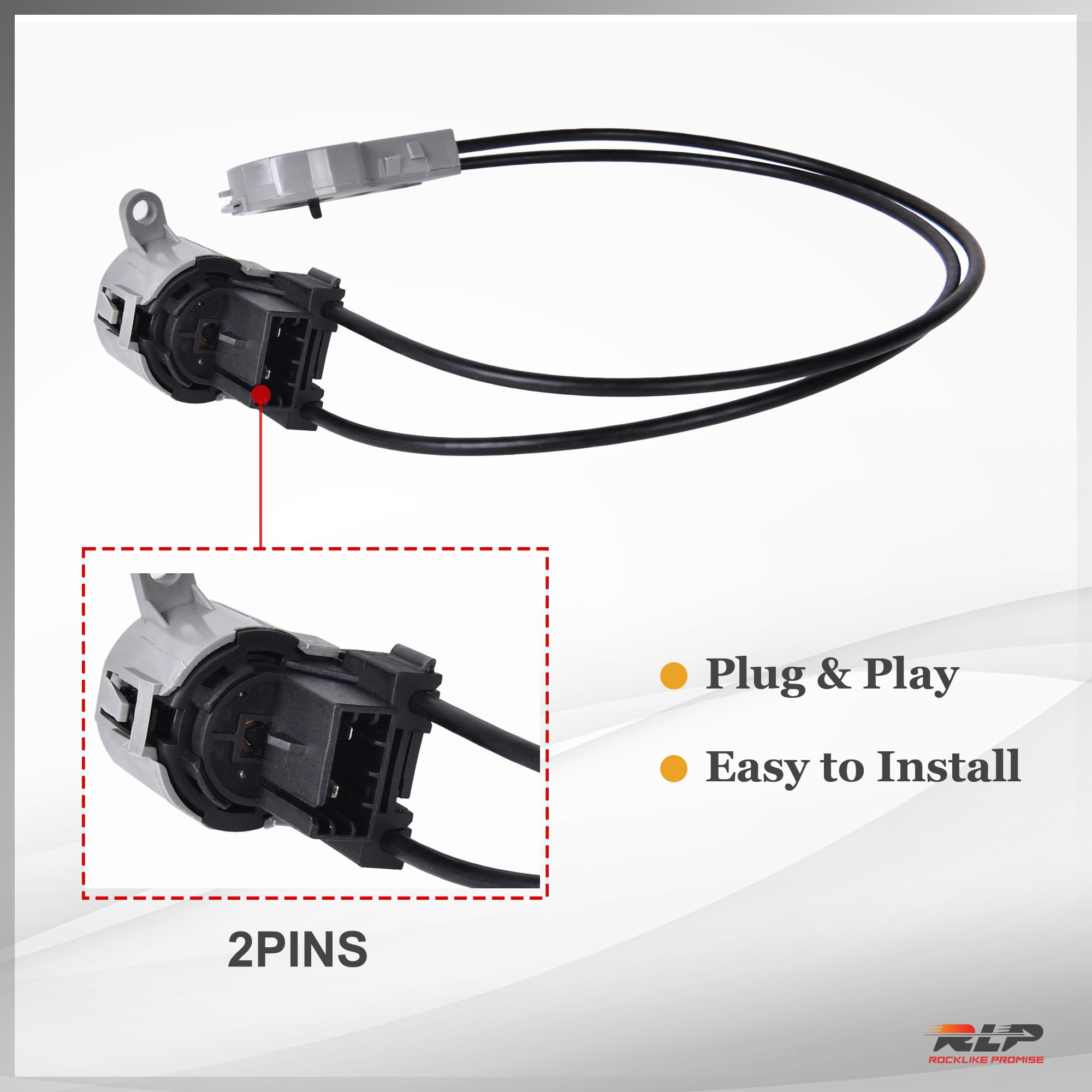 A/C Heater Control Switch Compatible with 2000-2007 Ford Focus 2010-2013 Transit Connect Replaces 2M5Z-19B888-BA YH-1624 - Damper Door Switch - Image 3