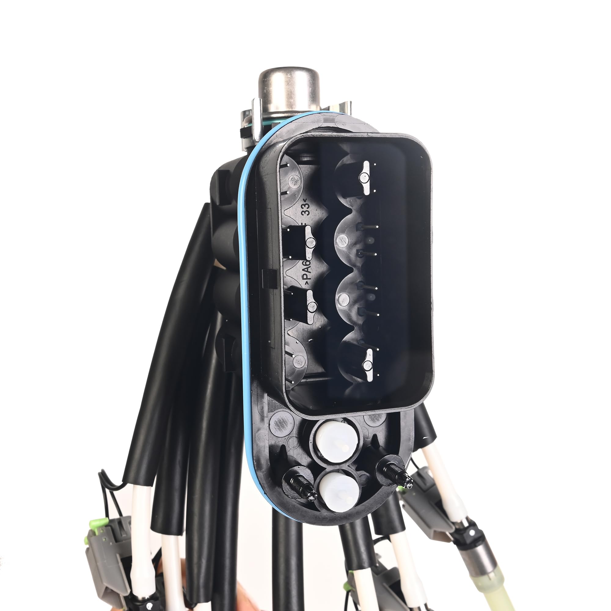 FJ504 Spider Injector Fuel Injector Assembly Compatible with Cadillac Escalade C1500 C2500 C3500 K1500 K2500 K3500 Express GMC Savana 5.0L 5.7L V8 Replace# 19210687 93441235 - Image 5