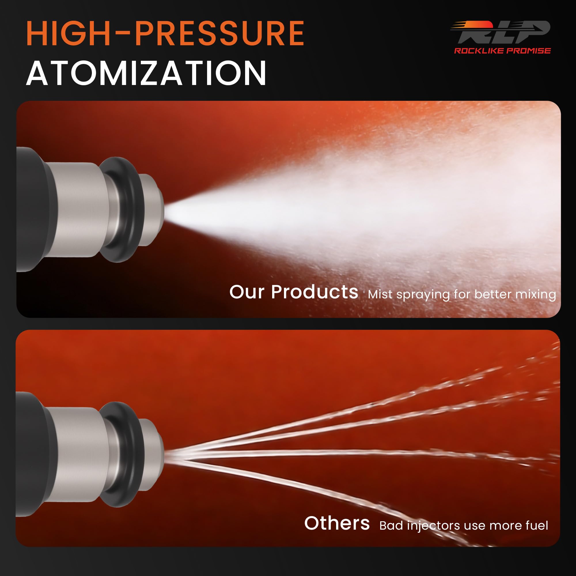 Fuel Injectors Set of 8 Compatible with Chevy Express Silverado 1500 2500 3500 Suburban Tahoe GMC Savana Sierra 1500 2500 3500 Yukon XL 1500 2500 4.8L 5.3L 6.0L 2000-2007 Replaces 17113698 17113553 - Image 6