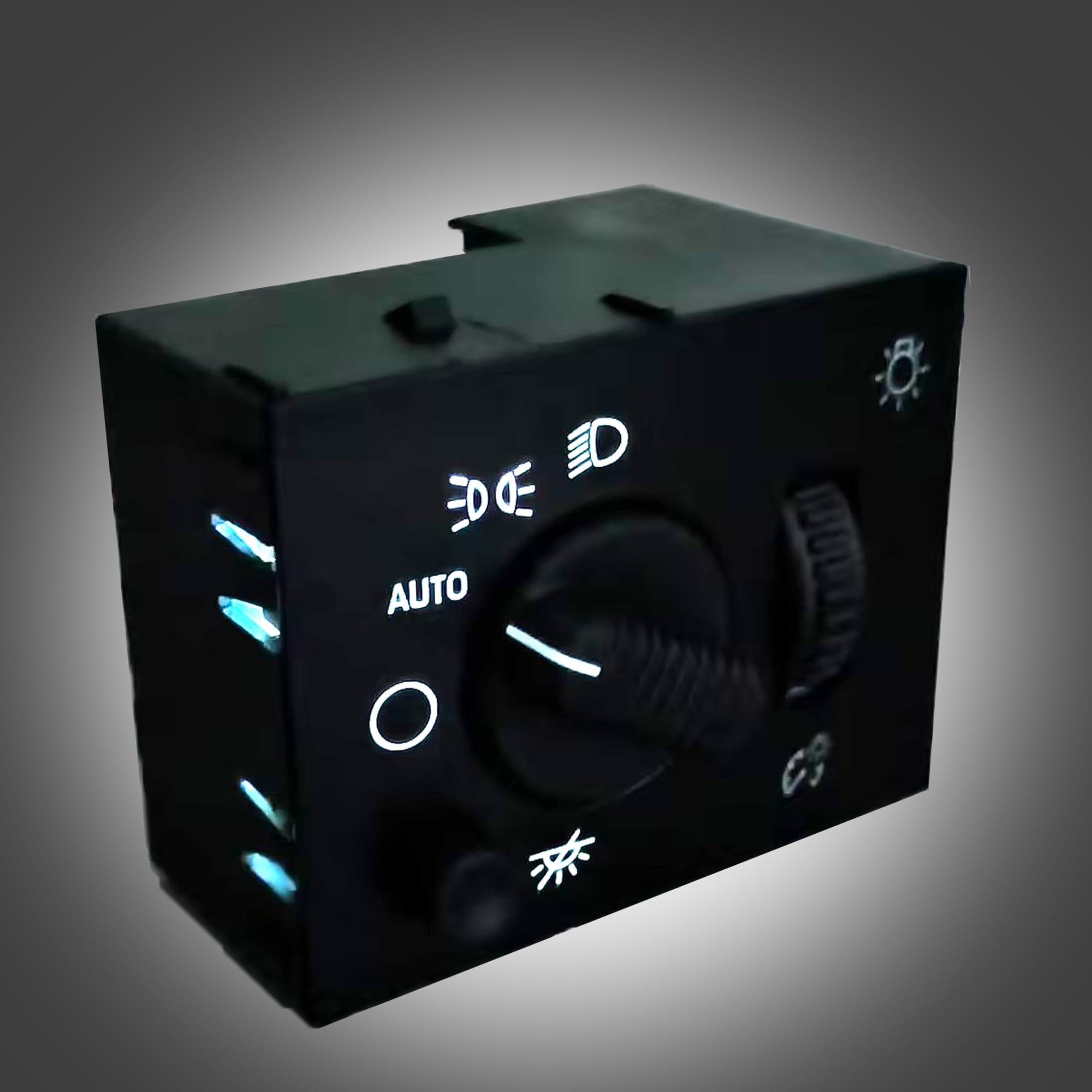 Headlight Switch Headlamp Dimmer Switch Compatible with Chevy Silverado Suburban Tahoe Avalanche GMC Sierra Yukon Cadillac Escalade | Replace# 19381535, 15176678, 15194803 - Image 6