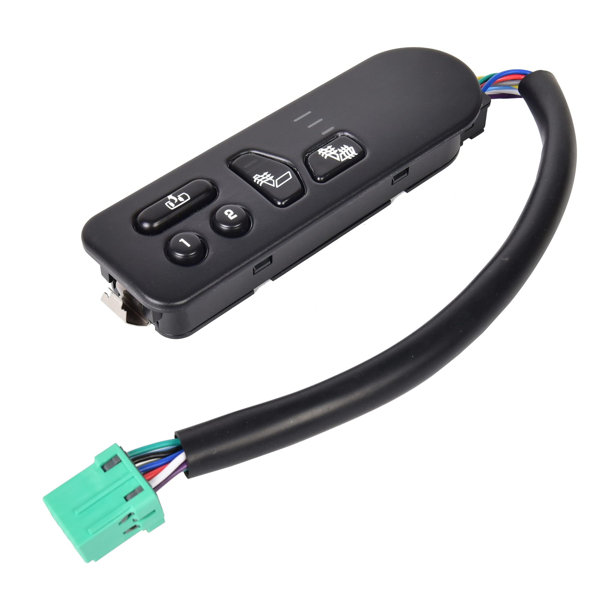 Heated Seat Switch Seat Heater Switch Driver Side Compatible with 2003-2007 Chevy Silverado 1500 2500 3500 GMC Sierra 1500 2500 3500 Replaces 15116863 15169669 15179137 901-200 - Image 5