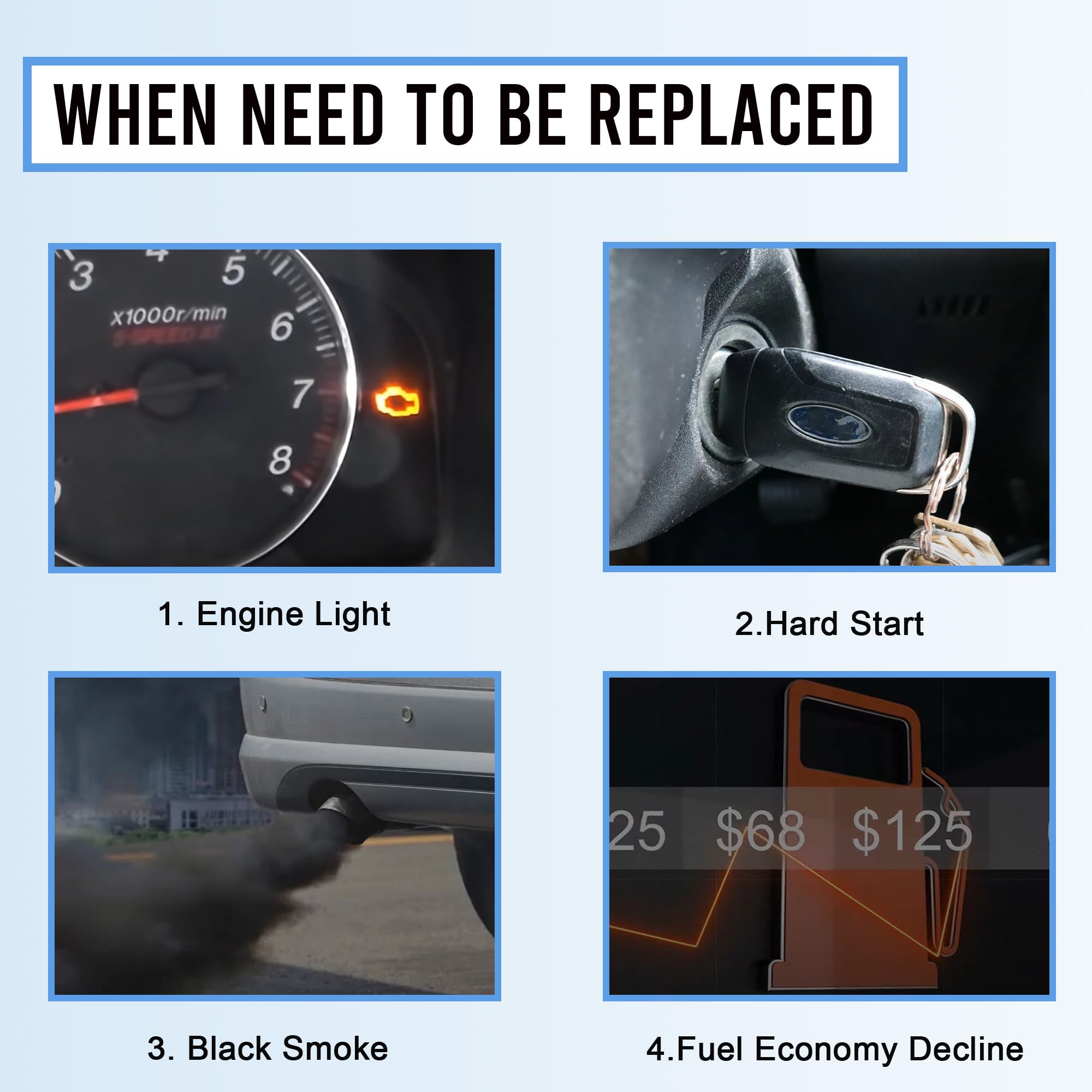 Mass Air Flow Sensor MAF Sensor Compatible with Ford Escape Expedition Explorer F150 F250 F350 Lincoln MKX MKZ Navigator Town Car Mercury Mariner Mountaineer Replaces 3L3Z-12B579-BA MAF0012 - Image 7