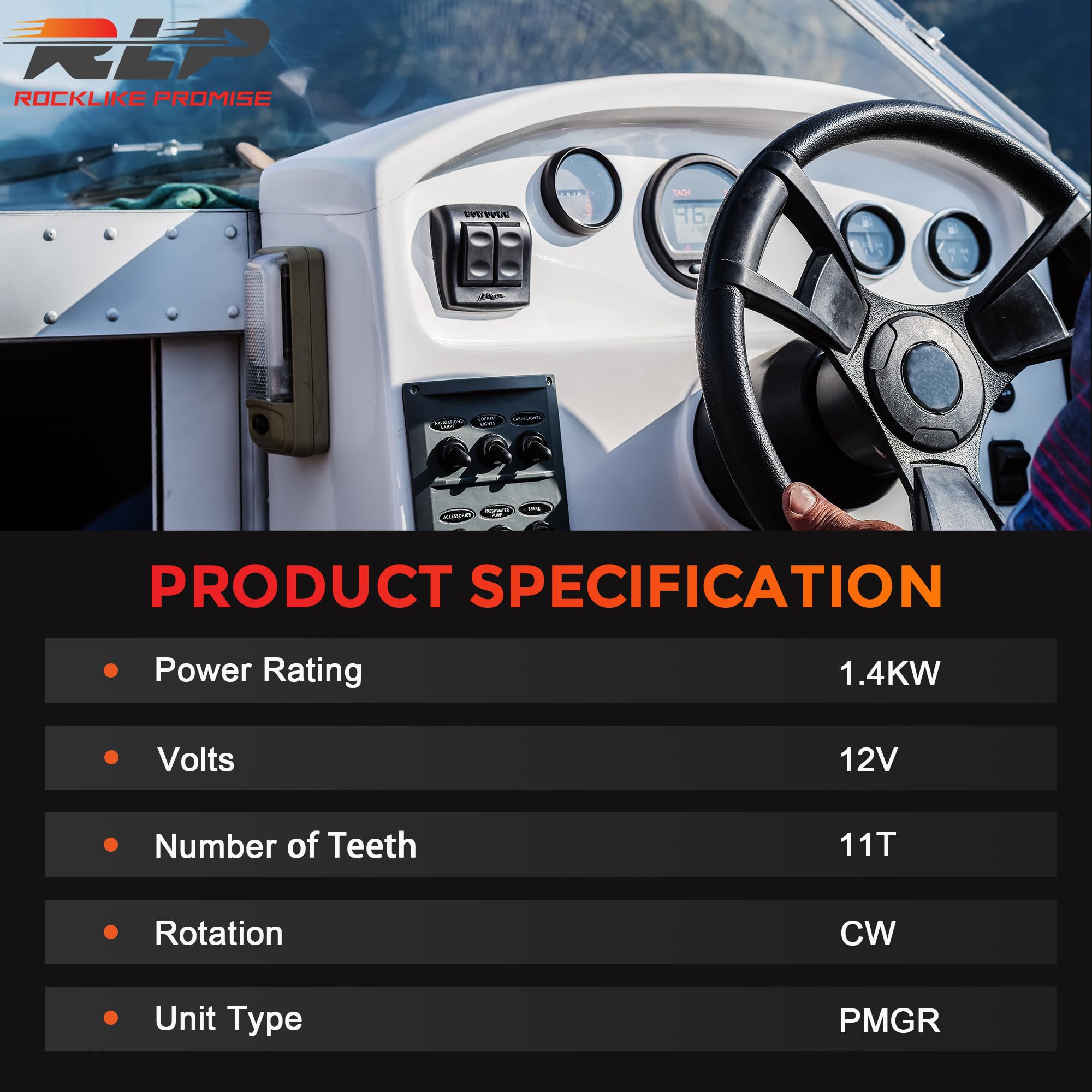 New Starter 6792BN Compatible with 1996-2007 Mercruiser Penta 4.3 5.0 5.7 6.2 7.4 8.1 8.2 V6 V8 Engine Mercury Marine 50-863007A1 WAI Arco 30433 30460 ARC30433 57-30433 3660566-3 3857747 3885317 - Image 3