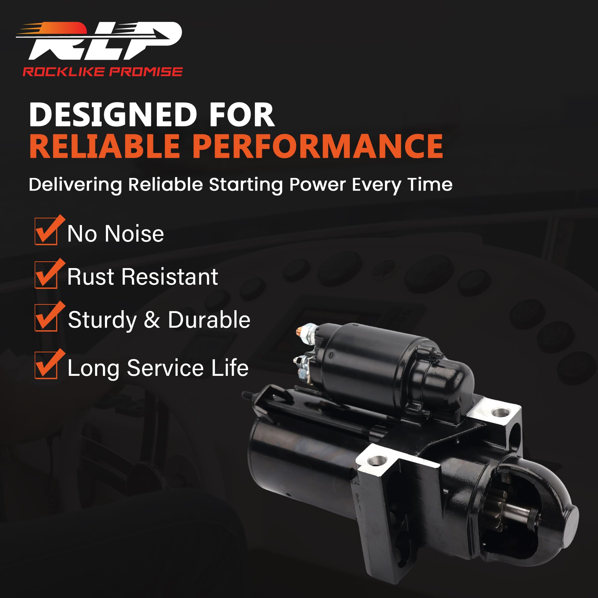 New Starter 6792BN Compatible with 1996-2007 Mercruiser Penta 4.3 5.0 5.7 6.2 7.4 8.1 8.2 V6 V8 Engine Mercury Marine 50-863007A1 WAI Arco 30433 30460 ARC30433 57-30433 3660566-3 3857747 3885317 - Image 6