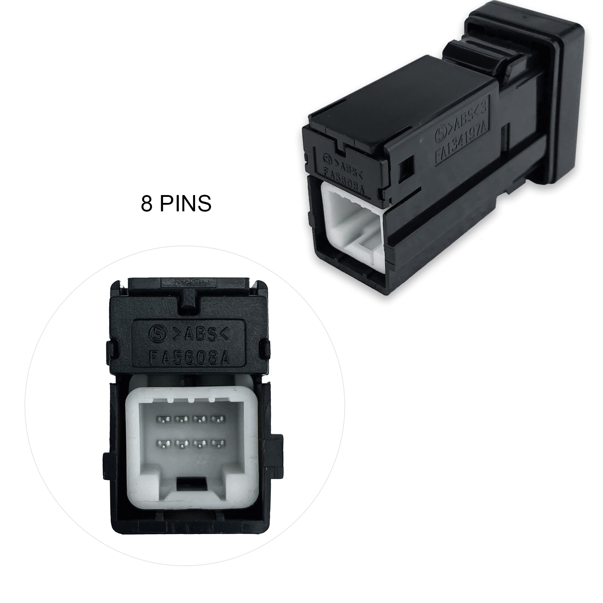 RLP Aux Port Replacement 86190-02010 Fit for Corolla Tundra Camry RAV4 Tacoma Highlander Sienna Auxiliary Jack Port Audio Input Jack Kit Stereo Adapter Assembly - Image 5