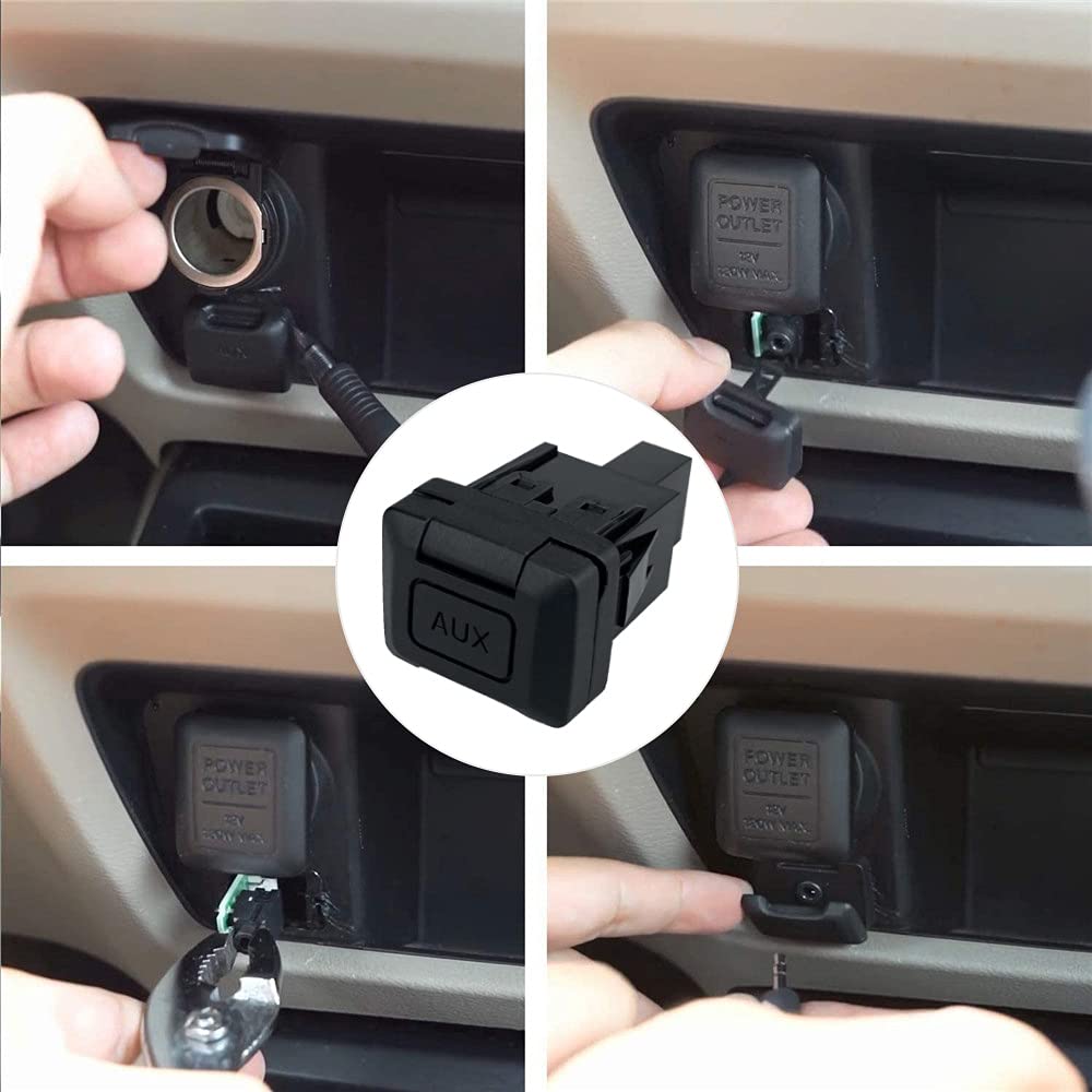 RLP Aux Port Replacement Auxiliary Input Jack Aux Input Adapter Compatible with Honda 2006-2011 Civic 2009-2011 CRV Replaces 39112-SNA-A01 - Image 7