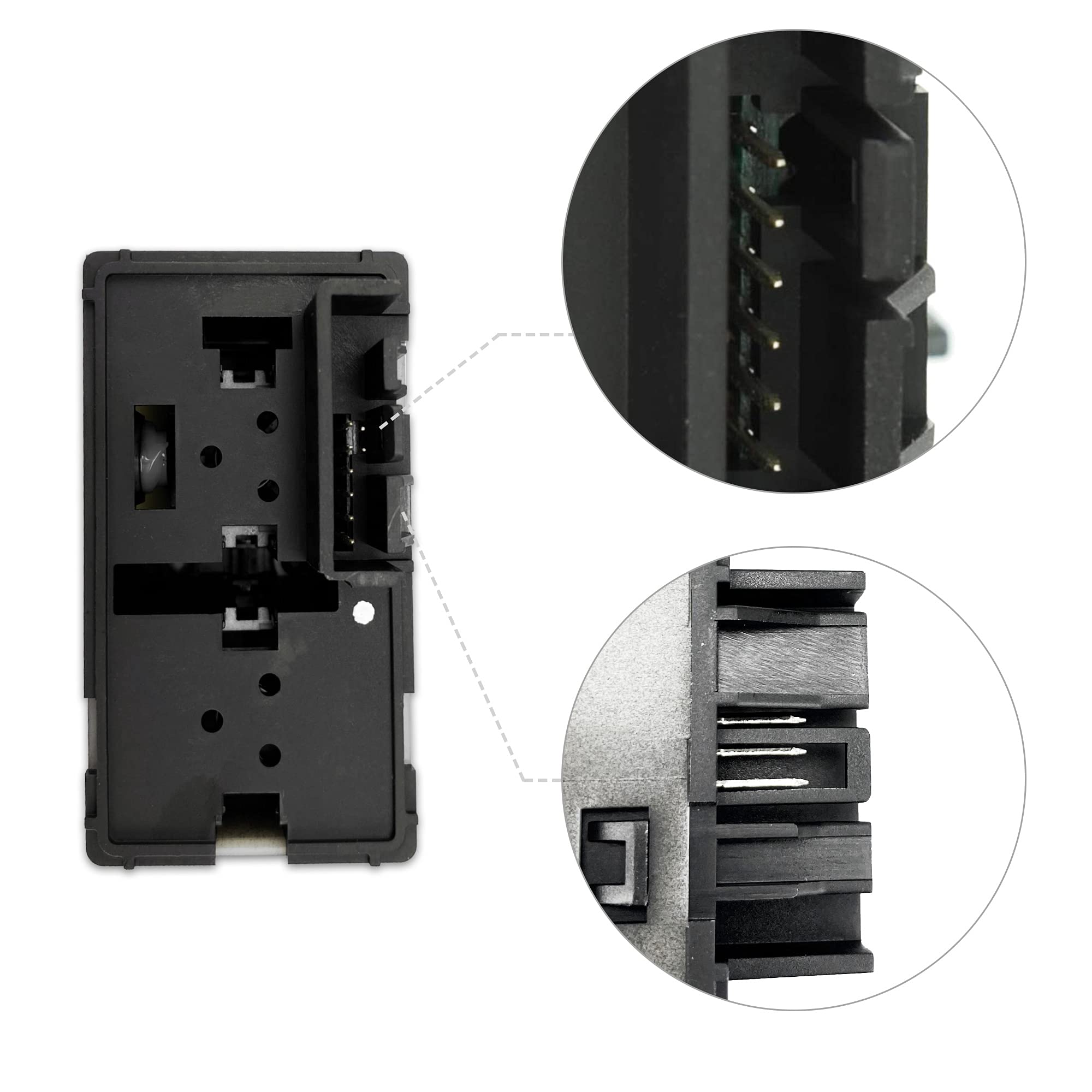 RLP Fog Light Switch Cargo and Fog Lamp Switch Compatible with 2003-2006 Ca-dillac Escalade Chevy Silverado 1500 2500 3500 GMC Sierra 1500 2500 3500 Replaces 15143597 15076588 - Image 5