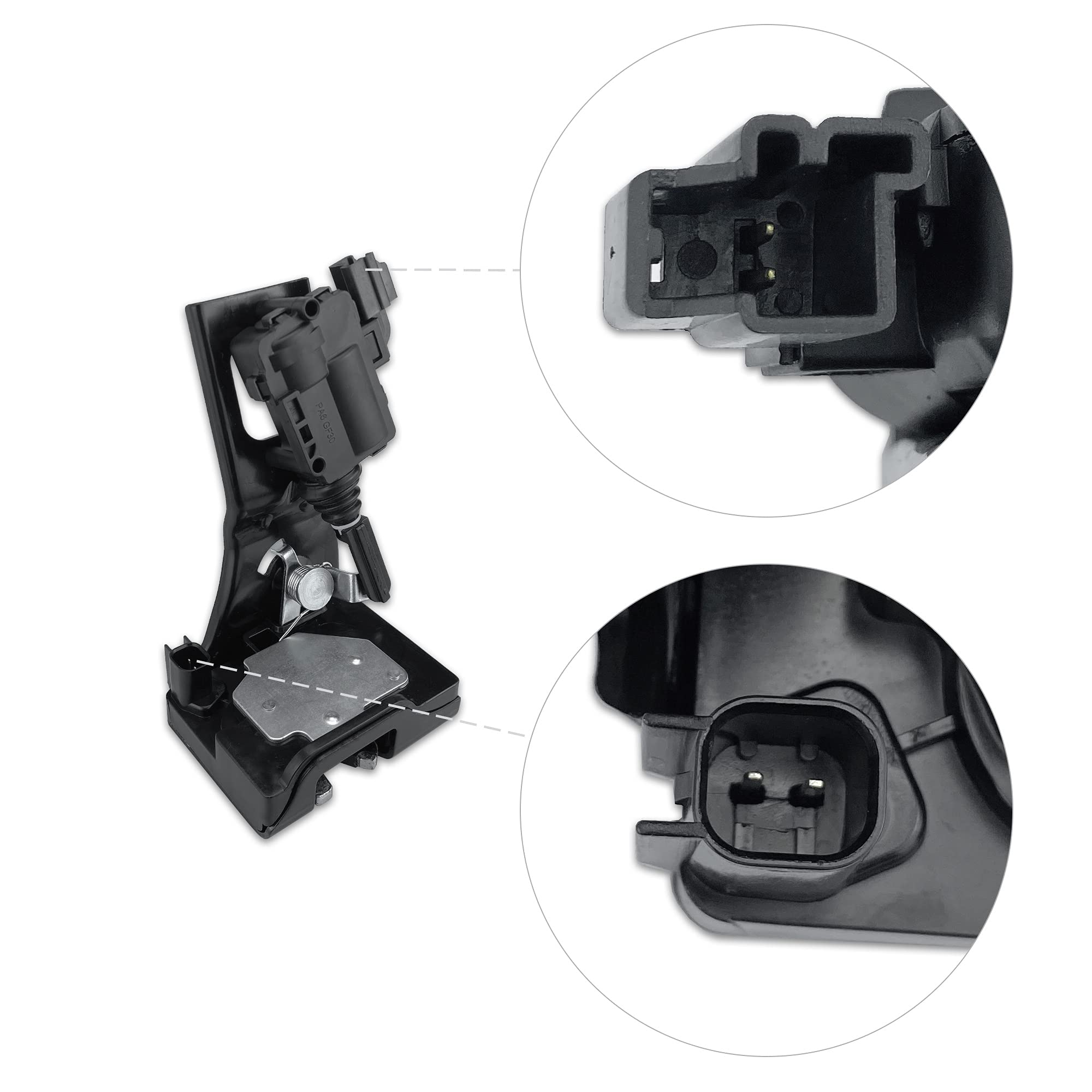 RLP Rear Liftgate Door Lock Actuator Tailgate Latch Assembly Compatible with 2009-2012 Ford Escape 2009-2011 Mercury Mariner 2008-2011 Mazda Tribute Replacement for 9L8Z-7843150-B 937-663 - Image 4