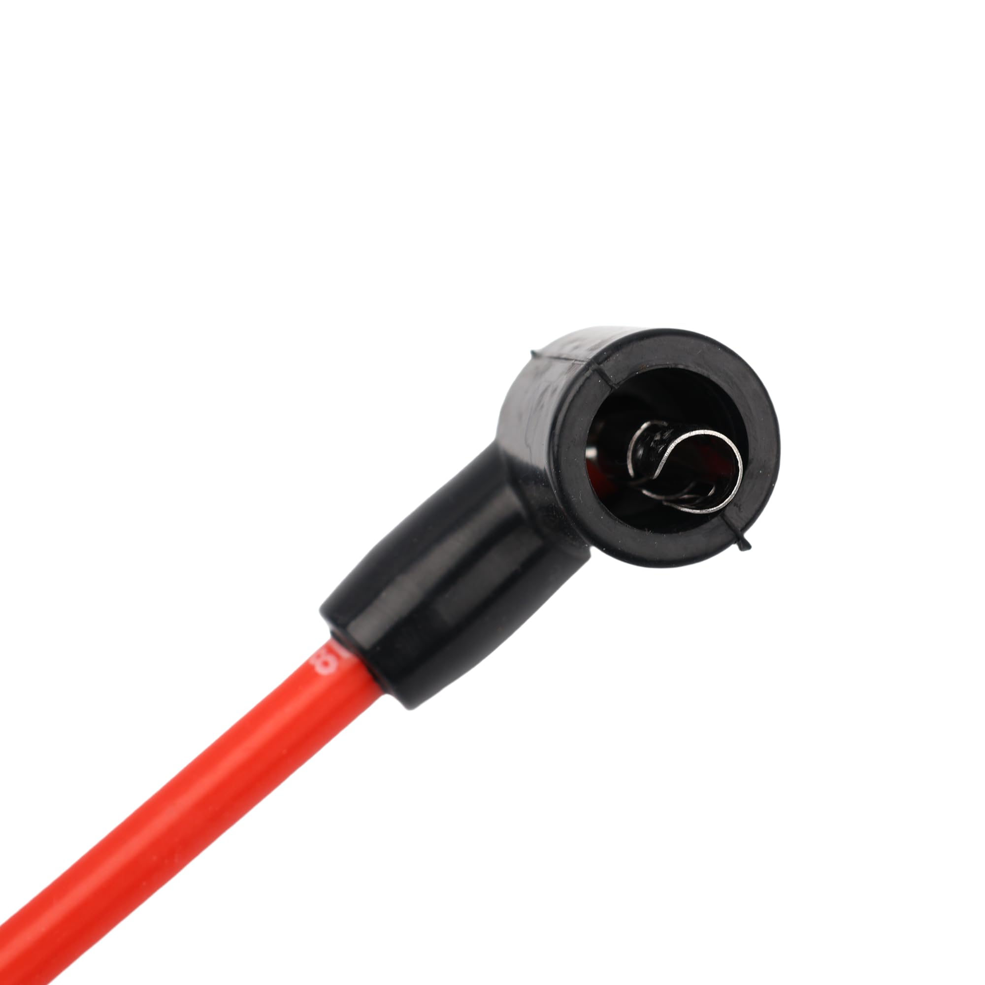 RLP Spark Plug Coil Wires Red 8.0mm Ignition Coil Wires 14 Inches Fits SBF Small Block Ford 221 255 260 289 302 351W-Pack of 10 - Image 3