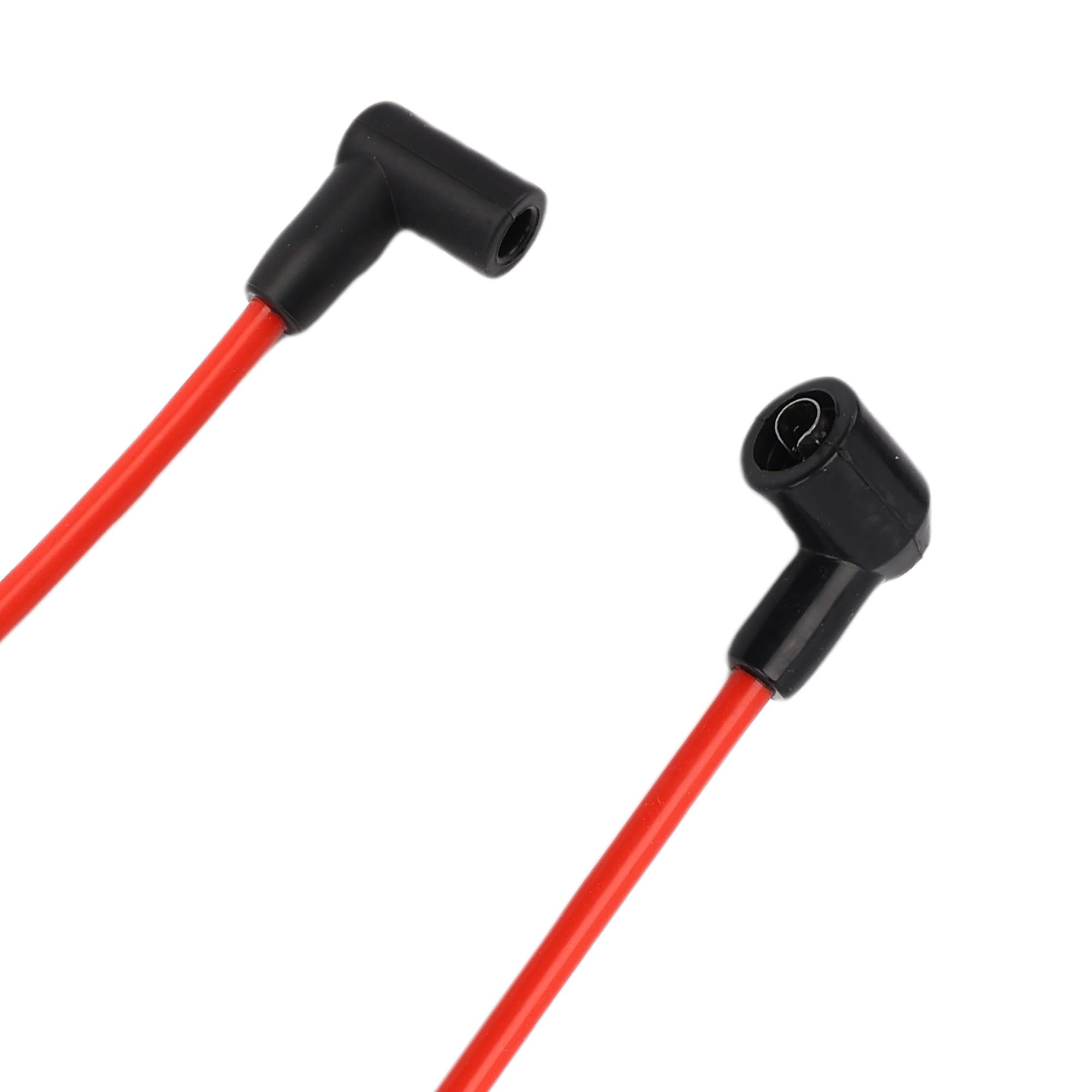 RLP Spark Plug Coil Wires Red 8.0mm Ignition Coil Wires 14 Inches Fits SBF Small Block Ford 221 255 260 289 302 351W-Pack of 10 - Image 4