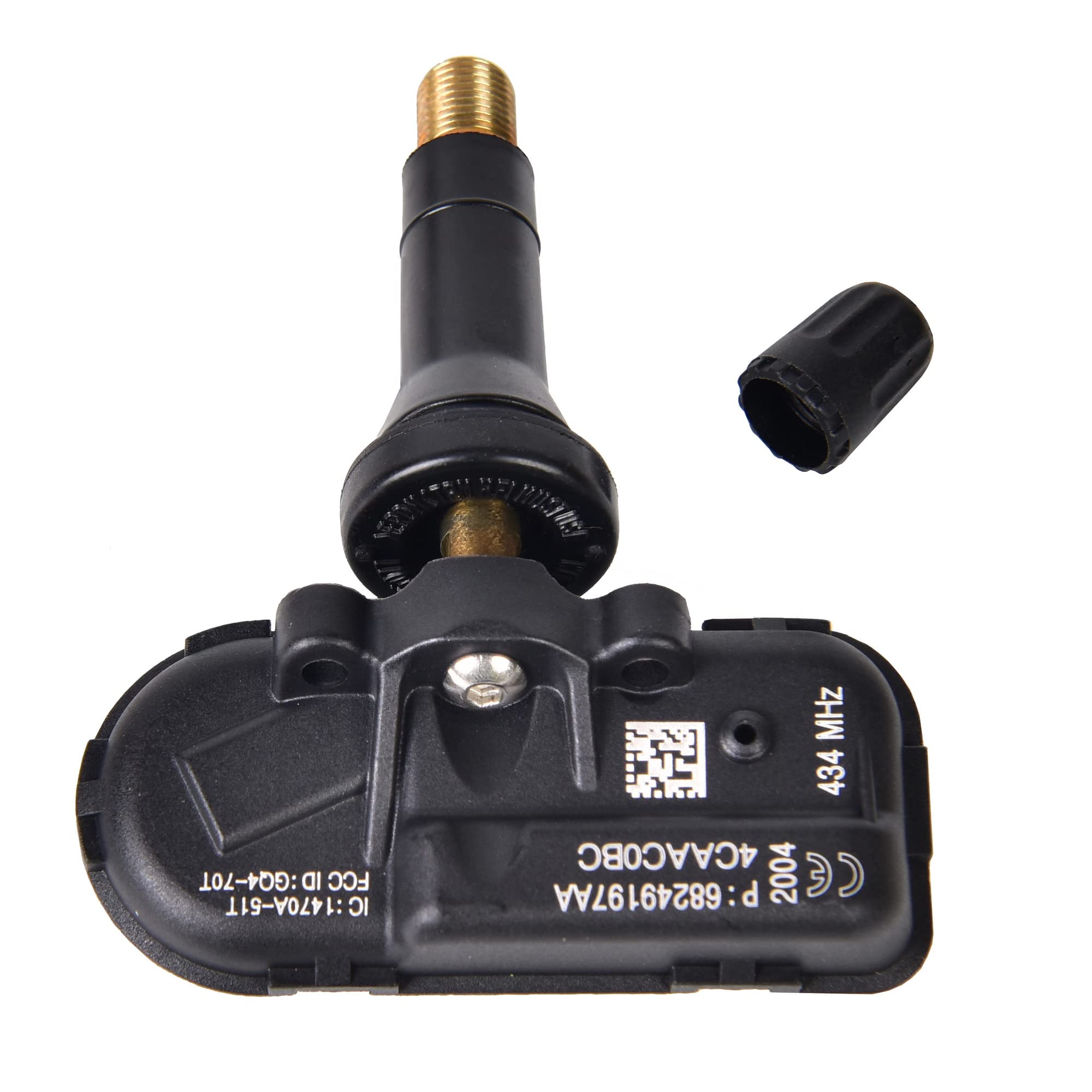 TPMS Sensor Tire Pressure Sensor Replacement Sensors 434MHz Compatible with 2014-2018 Jeep Cherokee Dodge Ram 1500 2500 3500 Replaces 68249197AA 68239720AA 4-Pack - Image 6