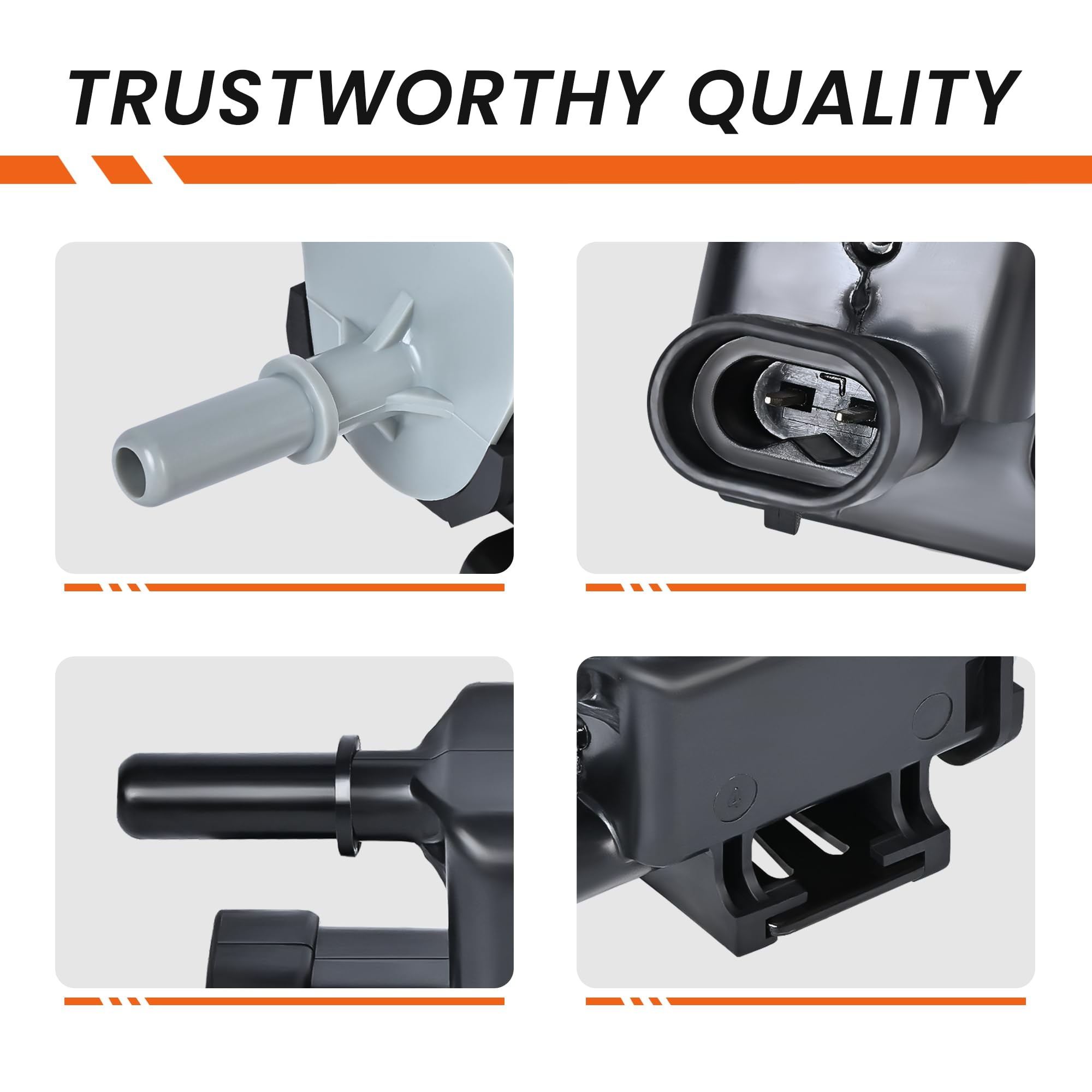 Vapor Canister Purge Valve Solenoid EVAP Evaporator Emission Canister Purge Solenoid Compatible with Buick Chevy GMC Replaces 214-1680 12597567 911-032 - Image 5